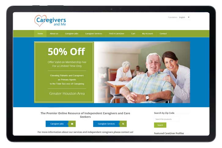 care-givers-healthcare-website-design