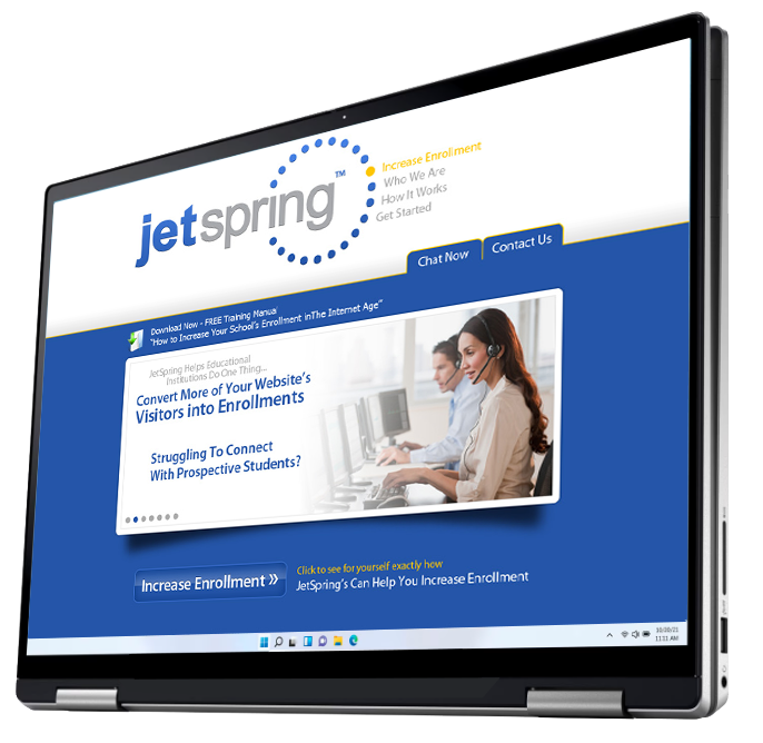 jetspring-edu-services-website-design