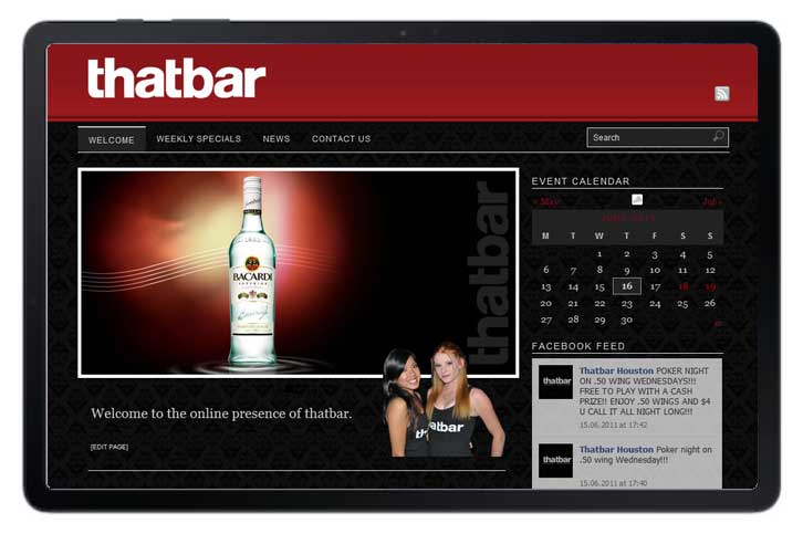 thatbar-beverage-website-design